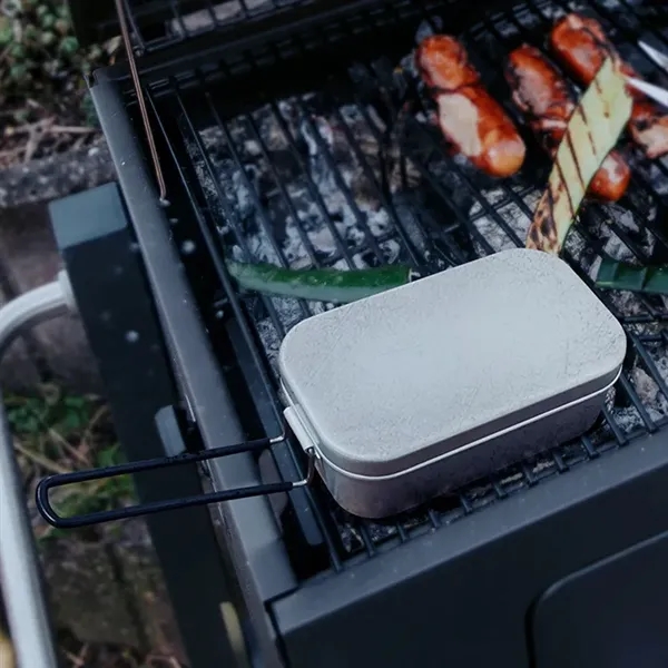 Aluminium Mess Tin lunch box Sustainable Bento-Style Contain - Aluminium Mess Tin lunch box Sustainable Bento-Style Contain - Image 4 of 4