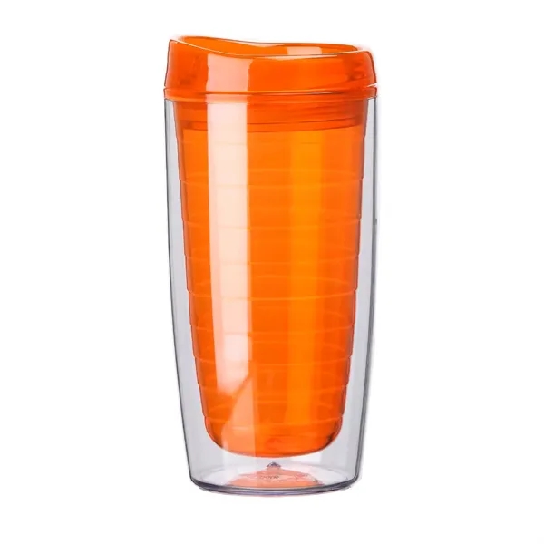 Custom 16oz Double Wall Insulation Cups Tumbler With Lid - Custom 16oz Double Wall Insulation Cups Tumbler With Lid - Image 4 of 18