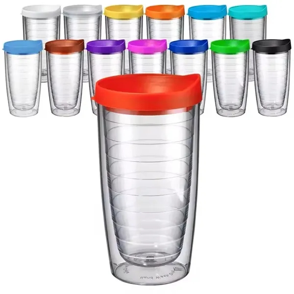 Custom 16oz Double Wall Insulation Cups Tumbler With Lid - Custom 16oz Double Wall Insulation Cups Tumbler With Lid - Image 8 of 18