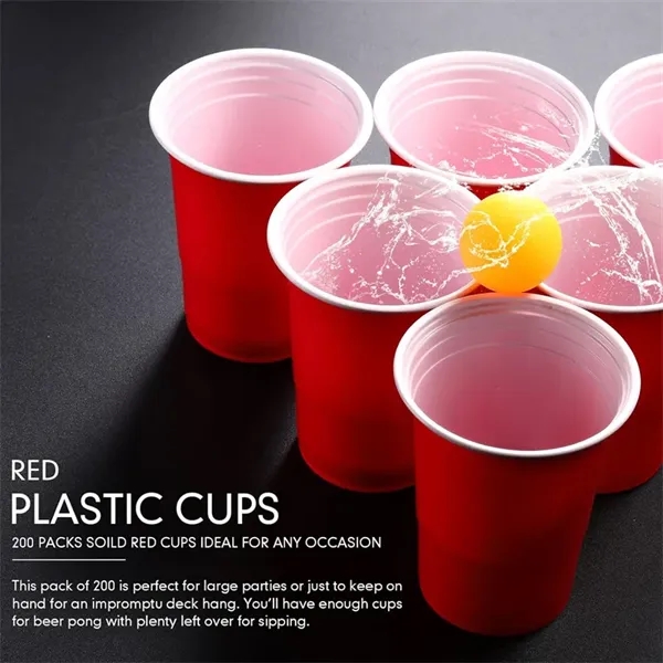16oz Colorful Disposable Party Plastic Cup - 16oz Colorful Disposable Party Plastic Cup - Image 2 of 5