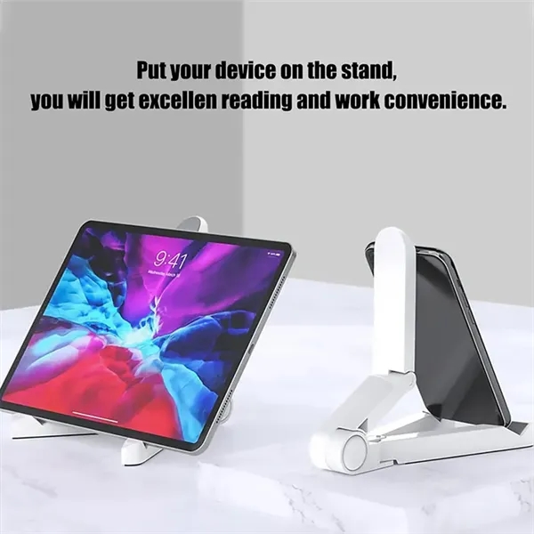 Foldable Portable Tablet Holder - Foldable Portable Tablet Holder - Image 3 of 5