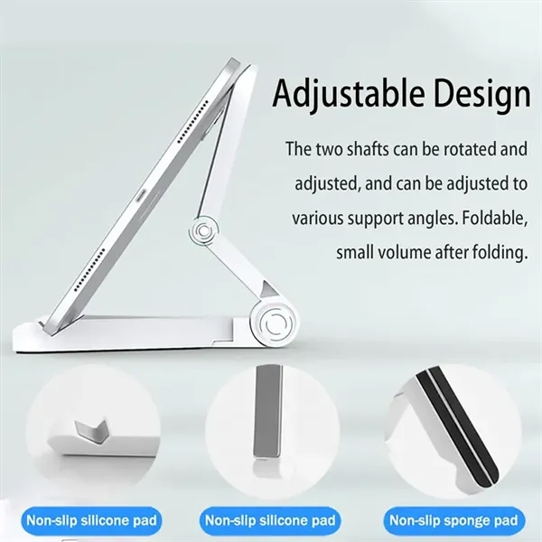 Foldable Portable Tablet Holder - Foldable Portable Tablet Holder - Image 4 of 5
