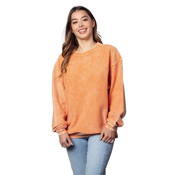 chicka-d Ladies' Corded Crew Sweatshirt - chicka-d Ladies' Corded Crew Sweatshirt - Image 33 of 62