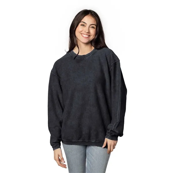 chicka-d Ladies' Corded Crew Sweatshirt - chicka-d Ladies' Corded Crew Sweatshirt - Image 39 of 62