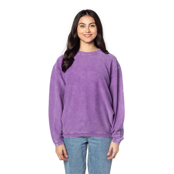 chicka-d Ladies' Corded Crew Sweatshirt - chicka-d Ladies' Corded Crew Sweatshirt - Image 49 of 62