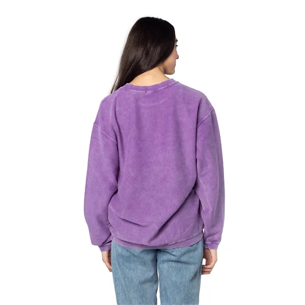 chicka-d Ladies' Corded Crew Sweatshirt - chicka-d Ladies' Corded Crew Sweatshirt - Image 50 of 62