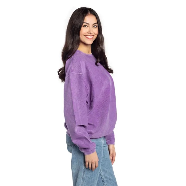 chicka-d Ladies' Corded Crew Sweatshirt - chicka-d Ladies' Corded Crew Sweatshirt - Image 51 of 62