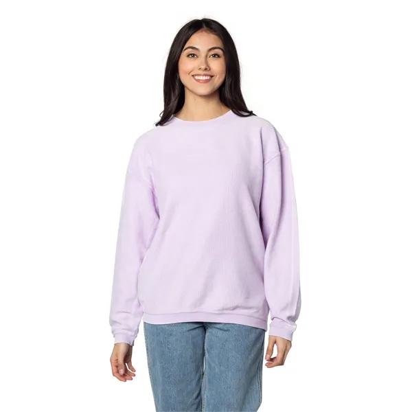 chicka-d Ladies' Corded Crew Sweatshirt - chicka-d Ladies' Corded Crew Sweatshirt - Image 53 of 62