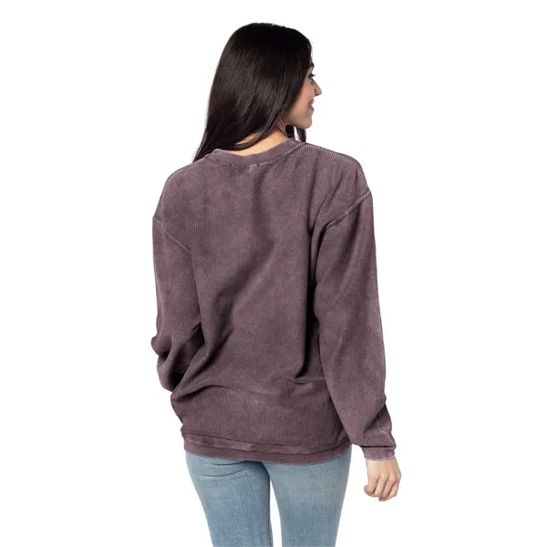 chicka-d Ladies' Corded Crew Sweatshirt - chicka-d Ladies' Corded Crew Sweatshirt - Image 60 of 62