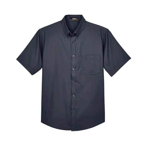 CORE365 Men's Optimum Short-Sleeve Twill Shirt - CORE365 Men's Optimum Short-Sleeve Twill Shirt - Image 9 of 19