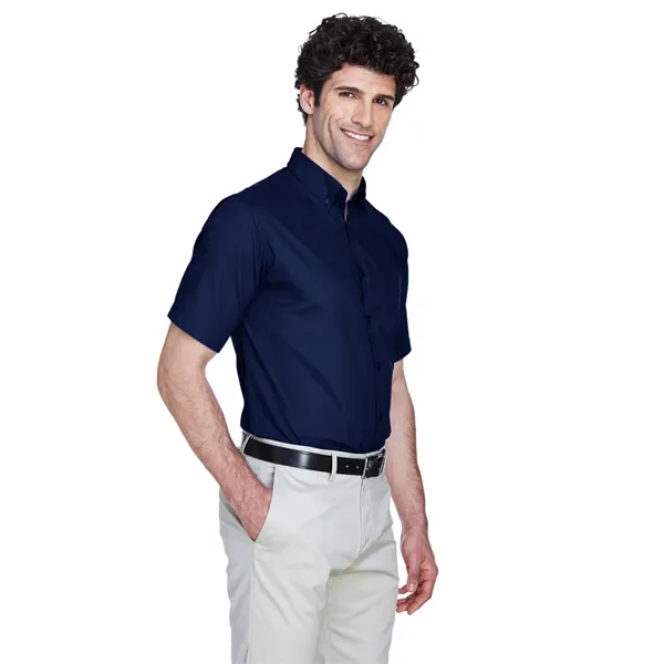 CORE365 Men's Optimum Short-Sleeve Twill Shirt - CORE365 Men's Optimum Short-Sleeve Twill Shirt - Image 17 of 19