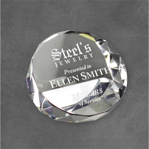Crystal Facet Paperweight - Crystal Facet Paperweight - Image 0 of 0