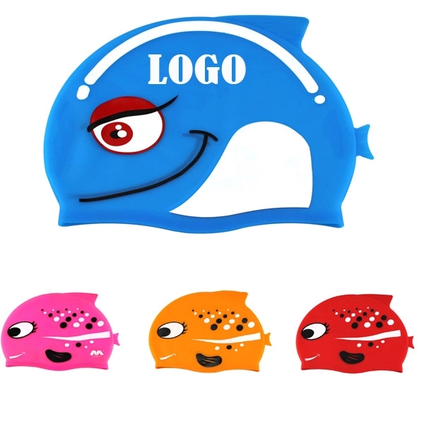 Cute Fish Silicone Cap For Children - Cute Fish Silicone Cap For Children - Image 0 of 0