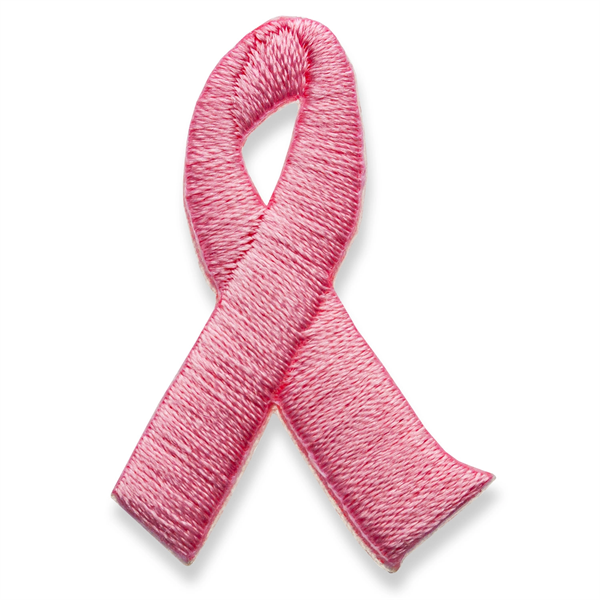 Pink Ribbon Applique Sticker Patch 3D - Pink Ribbon Applique Sticker Patch 3D - Image 0 of 0