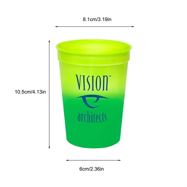 Custom Reusable BPA FREE Color Changing Mood Stadium Cup - Custom Reusable BPA FREE Color Changing Mood Stadium Cup - Image 1 of 2