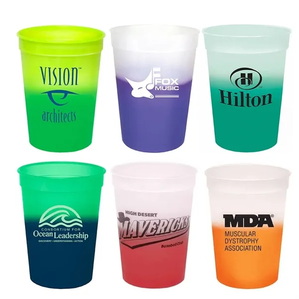 Custom Reusable BPA FREE Color Changing Mood Stadium Cup - Custom Reusable BPA FREE Color Changing Mood Stadium Cup - Image 2 of 2
