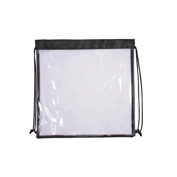 Prime Line All Access Clear Stadium Drawstring Bag - Prime Line All Access Clear Stadium Drawstring Bag - Image 1 of 1