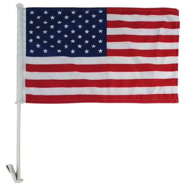 11" x 18" Premium US Car Flag - Imported - 11" x 18" Premium US Car Flag - Imported - Image 0 of 0