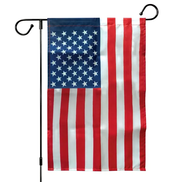 12" x 18" Printed Polyester US Garden Flag - 12" x 18" Printed Polyester US Garden Flag - Image 0 of 3
