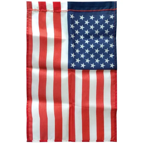 12" x 18" Printed Polyester US Garden Flag - 12" x 18" Printed Polyester US Garden Flag - Image 2 of 3