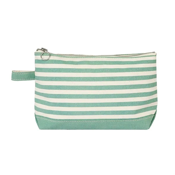 Lightweight Stripe Canvas Travel Makeup Cosmetic Pouch - Lightweight Stripe Canvas Travel Makeup Cosmetic Pouch - Image 37 of 40