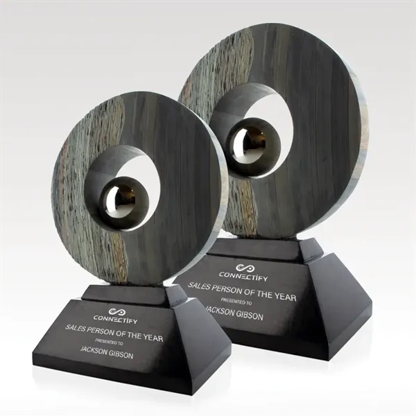 Slate Ace Award - Multi-Colored with Stainless Accent - Slate Ace Award - Multi-Colored with Stainless Accent - Image 0 of 2