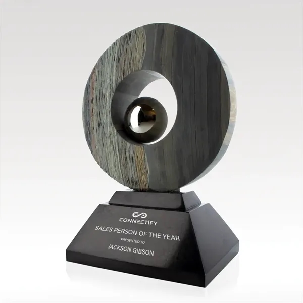 Slate Ace Award - Multi-Colored with Stainless Accent - Slate Ace Award - Multi-Colored with Stainless Accent - Image 1 of 2