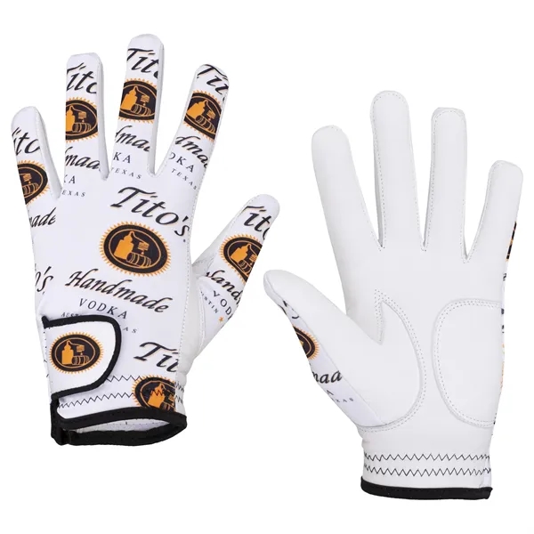 Sublimated Golf Gloves w/ Cabretta Leather Palm (Free Setup) - Sublimated Golf Gloves w/ Cabretta Leather Palm (Free Setup) - Image 5 of 20