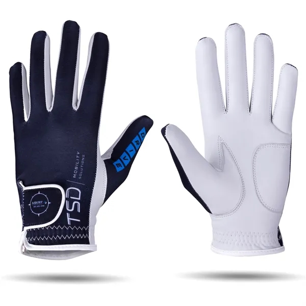 Sublimated Golf Gloves w/ Cabretta Leather Palm (Free Setup) - Sublimated Golf Gloves w/ Cabretta Leather Palm (Free Setup) - Image 9 of 20