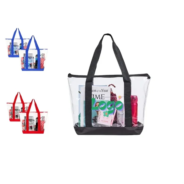 Clear Tote Shopping Bag - Clear Tote Shopping Bag - Image 0 of 4