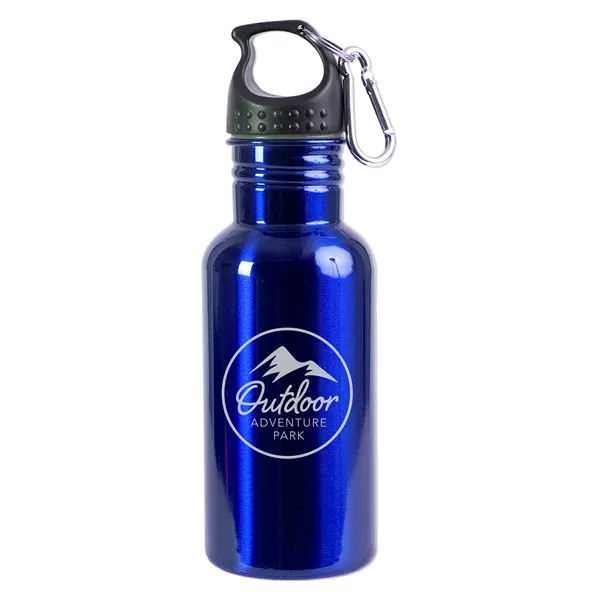 Prime Line 17oz Stainless Steel Adventure Water Bottle Wi... - Prime Line 17oz Stainless Steel Adventure Water Bottle Wi... - Image 0 of 11