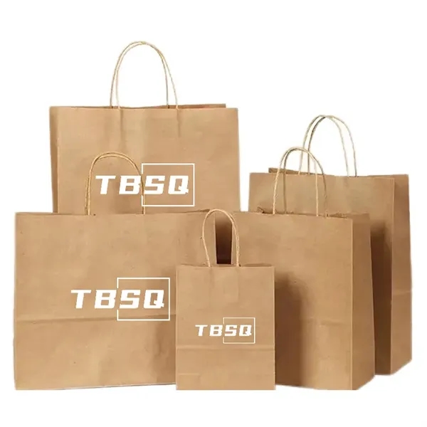 Kraft Paper Shopper Bag - Kraft Paper Shopper Bag - Image 0 of 1