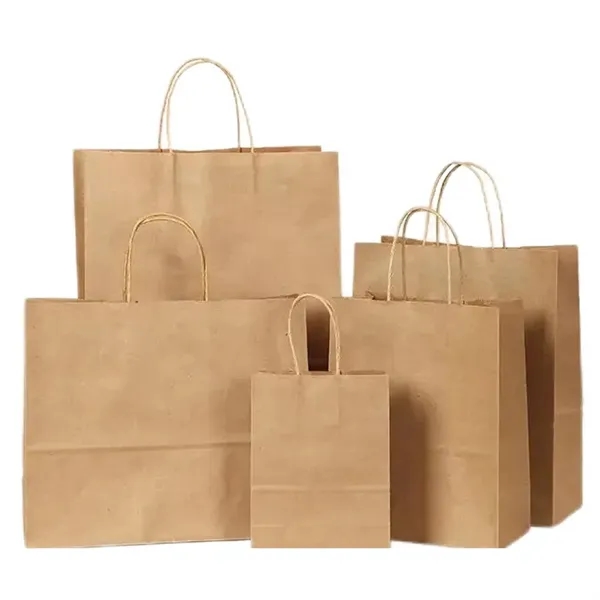 Kraft Paper Shopper Bag - Kraft Paper Shopper Bag - Image 1 of 1