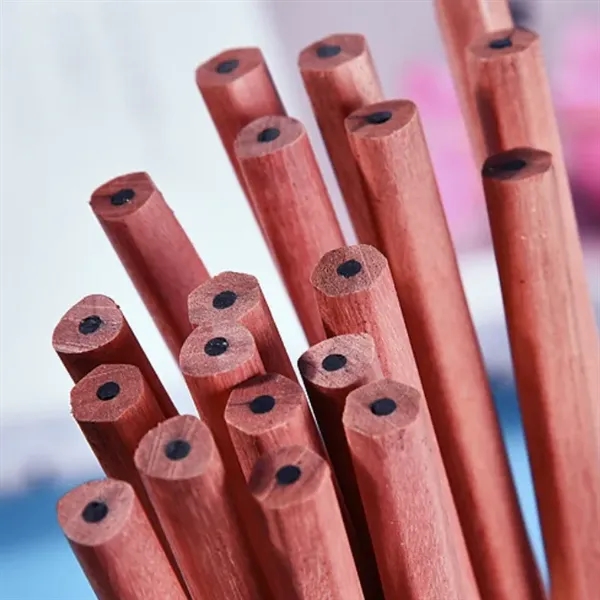 Natural Wood Pencil w/ Eraser - Natural Wood Pencil w/ Eraser - Image 2 of 2