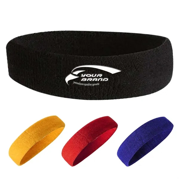 Great Elastic Sports Wicking Headband - Great Elastic Sports Wicking Headband - Image 0 of 5