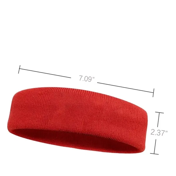 Great Elastic Sports Wicking Headband - Great Elastic Sports Wicking Headband - Image 1 of 5