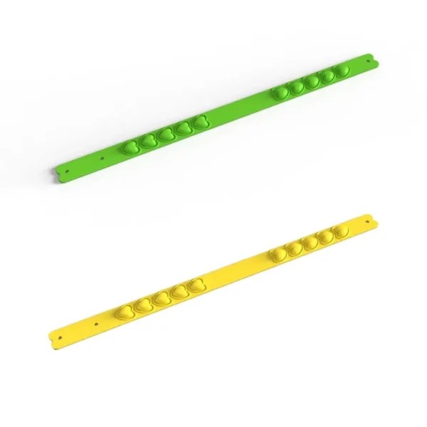 Custom Branded Silicone Keychain Wristband - Custom Branded Silicone Keychain Wristband - Image 4 of 4