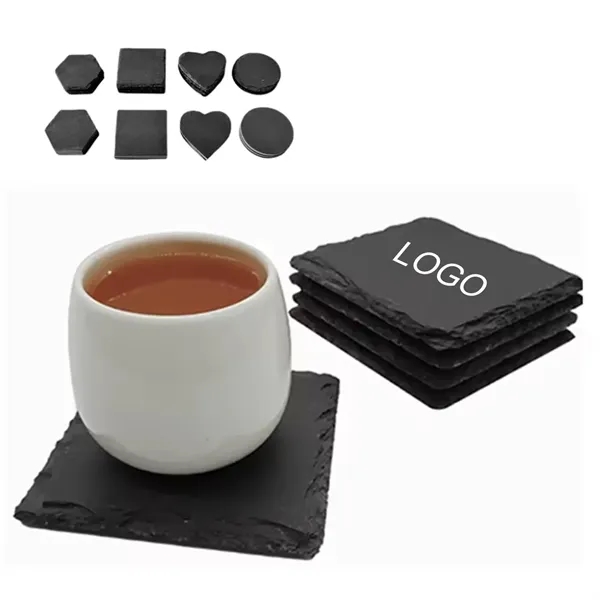 Slate Stone Drink Coasters Bulk Slate Drink Coaster - Slate Stone Drink Coasters Bulk Slate Drink Coaster - Image 0 of 1