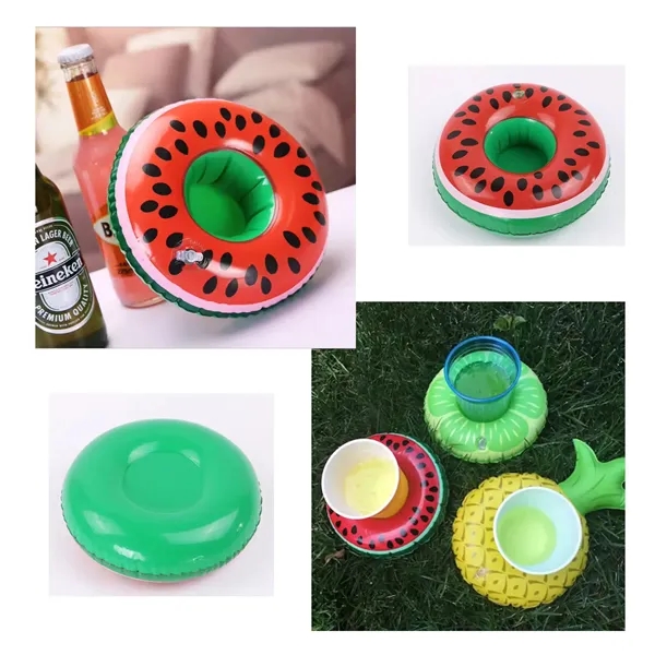 Inflatable Drink Holder Pool Drink Floating Cup Holder - Inflatable Drink Holder Pool Drink Floating Cup Holder - Image 1 of 1