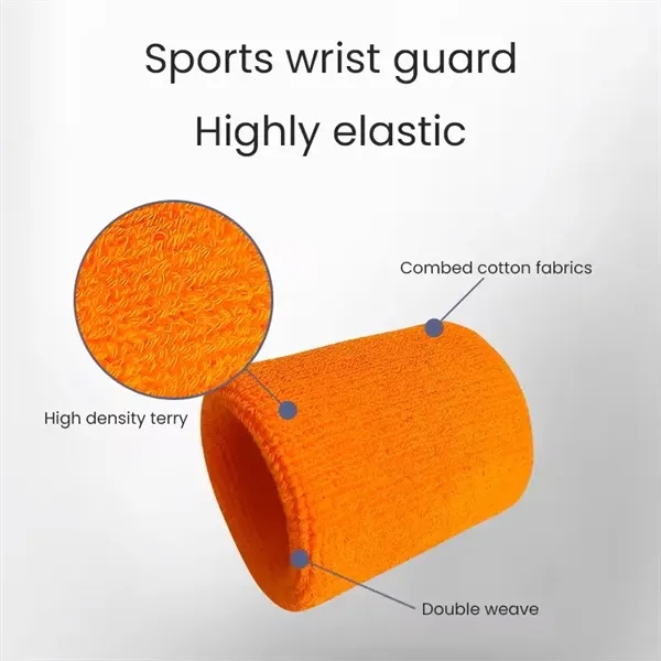 Personalized Colorful Sports Wristbands Sweat Bracers - Personalized Colorful Sports Wristbands Sweat Bracers - Image 6 of 13