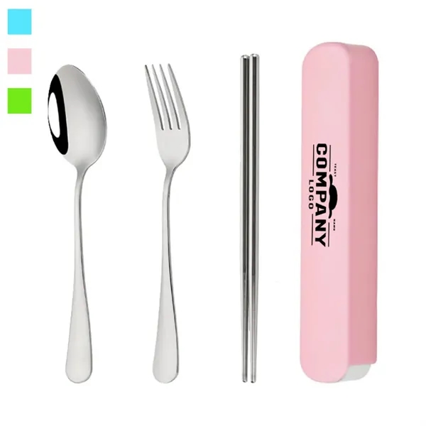 Stainless Steel Cutlery Set - Stainless Steel Cutlery Set - Image 0 of 3