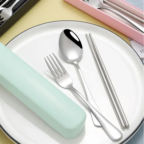 Stainless Steel Cutlery Set - Stainless Steel Cutlery Set - Image 2 of 3