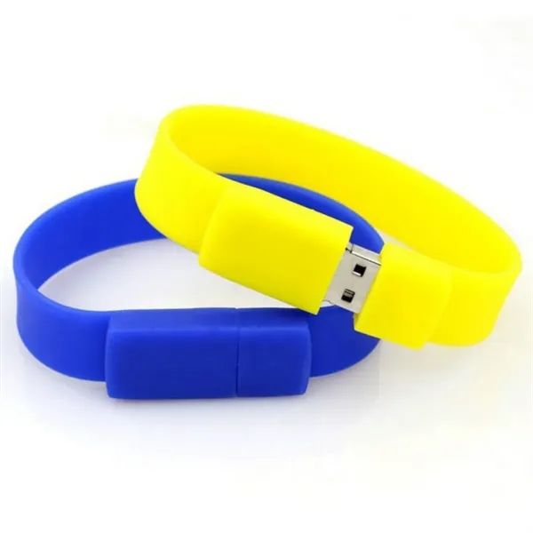 32Gb Silicone Wrist With Usb Drive - 32Gb Silicone Wrist With Usb Drive - Image 3 of 3