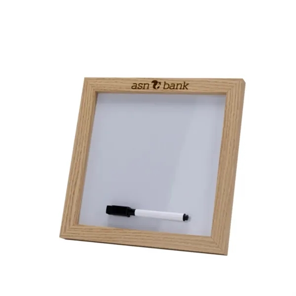 Magnetic Letter White Board with Wood Frame - Magnetic Letter White Board with Wood Frame - Image 0 of 1