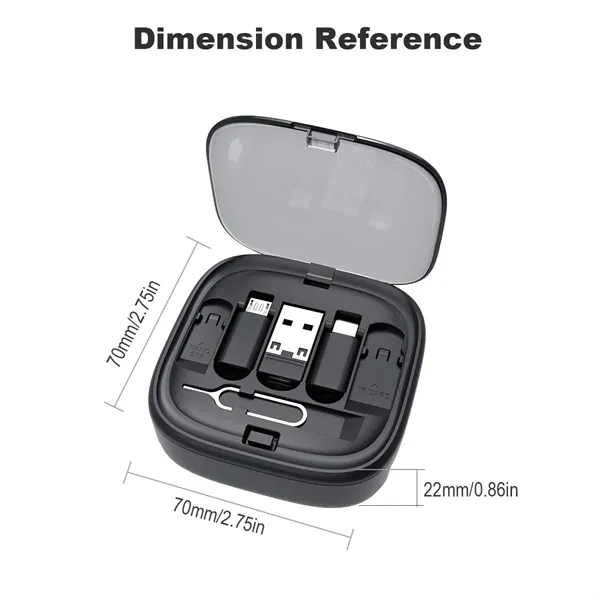 3 in1 Retractable Charging Cable Kit - 3 in1 Retractable Charging Cable Kit - Image 1 of 5