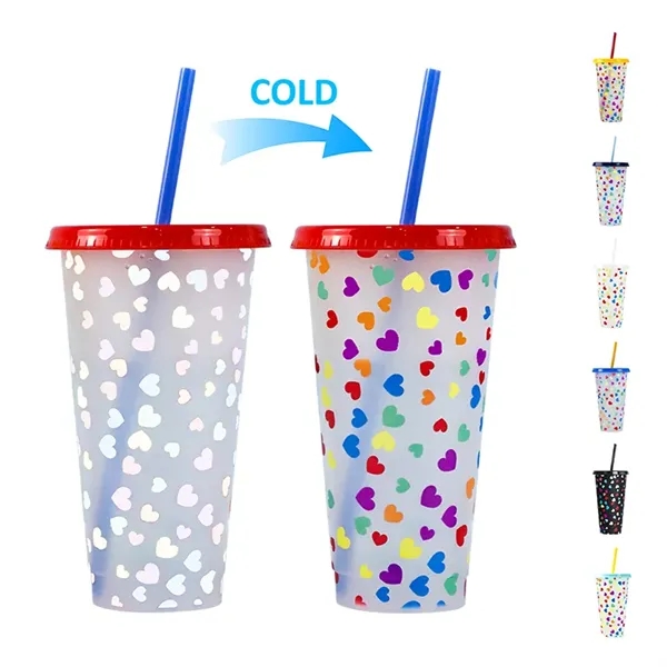 24OZ Cold Color Changing Water Cups - 24OZ Cold Color Changing Water Cups - Image 5 of 5