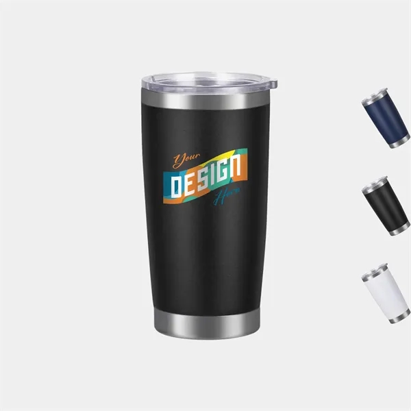 Premium 20 oz Double Wall Stainless Steel Insulated Tumbler - Premium 20 oz Double Wall Stainless Steel Insulated Tumbler - Image 0 of 7