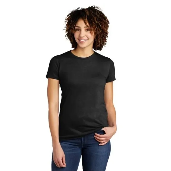 Women's Tri Blend Crew Neck Tee - Women's Tri Blend Crew Neck Tee - Image 3 of 14