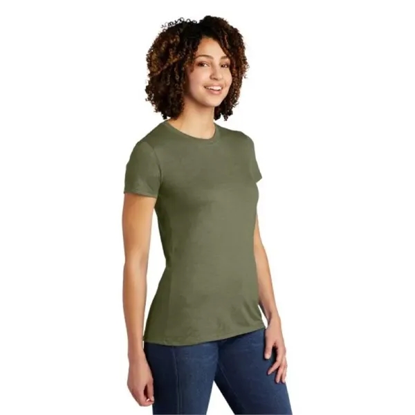 Women's Tri Blend Crew Neck Tee - Women's Tri Blend Crew Neck Tee - Image 8 of 14