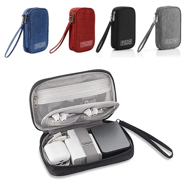 Electronic Cable Organizer Bag - Electronic Cable Organizer Bag - Image 1 of 4